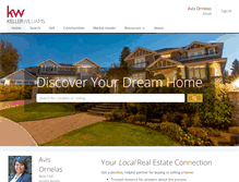 Tablet Screenshot of ornelasrealty.com